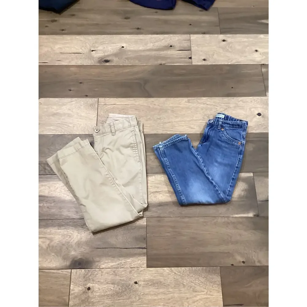 Boys Size 7 Back‑to‑School Clothing Bundle